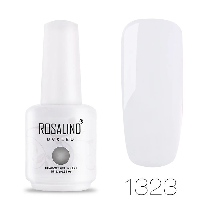 Розалинд гель 1 S гель лак для ногтей 15 мл вымачивать праймер Nail Art УФ светодио дный гель Лаки нужно база и верхнее для ногтей маникюр - Цвет: RH1323