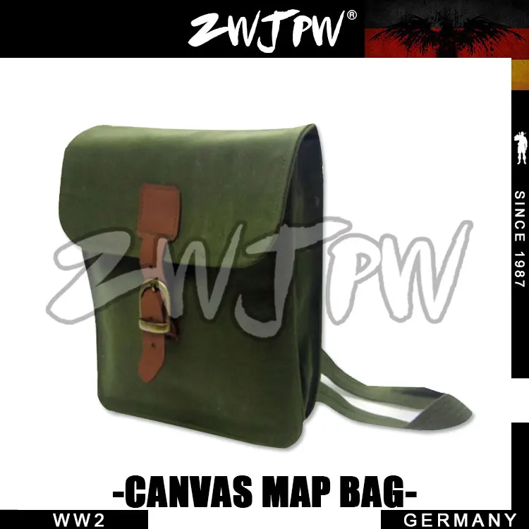 

WW2 Army Canvas Map Bag Germany Militaire Map Pack DE/10702