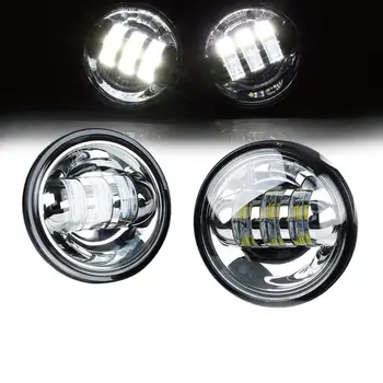 

2PCS 4.5inch 30W 6000K LED Passing Fog Light for Road King Softail Sportster Street Tour Hydra Glide
