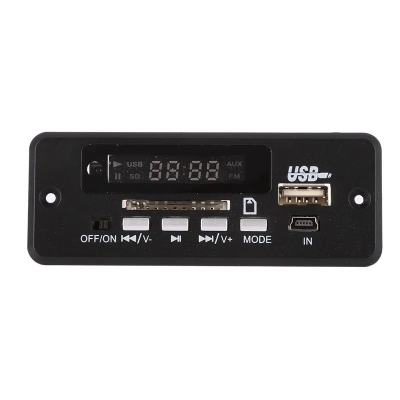 Useful Wireless MP3 Player Decoder Board Audio Module USB TF Radio For Car Red Digital LED With Remote Controller Useful Wireless MP3 Player Decoder Board Audio Module USB TF Radio For Car Red Digital LED With Remote Controller