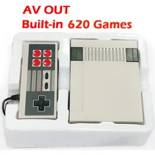 8 бит мини семейная ТВ игра консоль Ретро Классическая видеоигра консоль встроенный 620 Детские классические игры Ручной игровой плеер