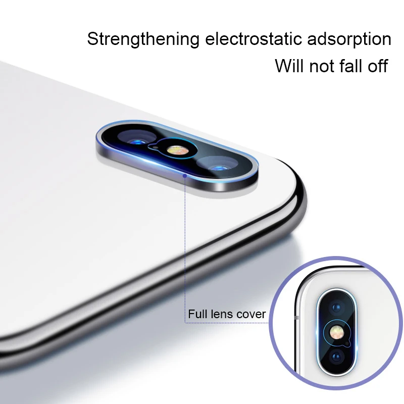 2 шт.! Защитное стекло для объектива камеры iPhone X XR XS 11 Pro Max 7 8 6 6S Plus 5|Защитные стёкла