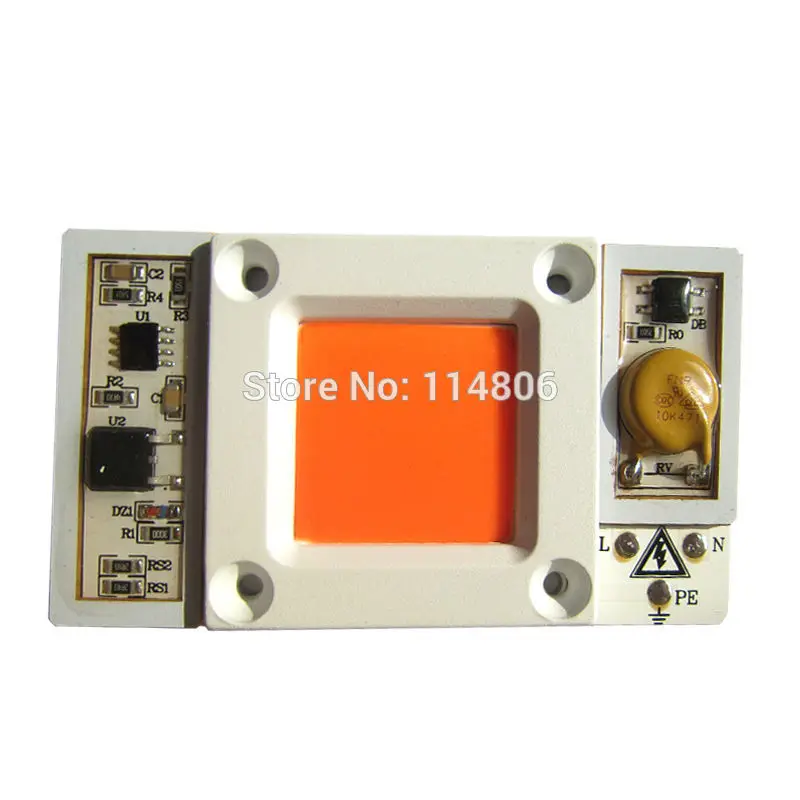 1pcs 30W 50W Waterproof Full Spectrum 400nm ~ 840n...