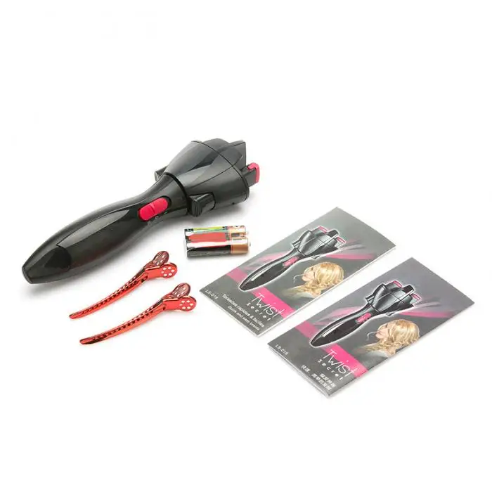 Автоматическая резинка для волос, быстрая укладка, умная электрическая заплетающая косы машина, Плетеный инструмент для завивки волос, Прямая поставка