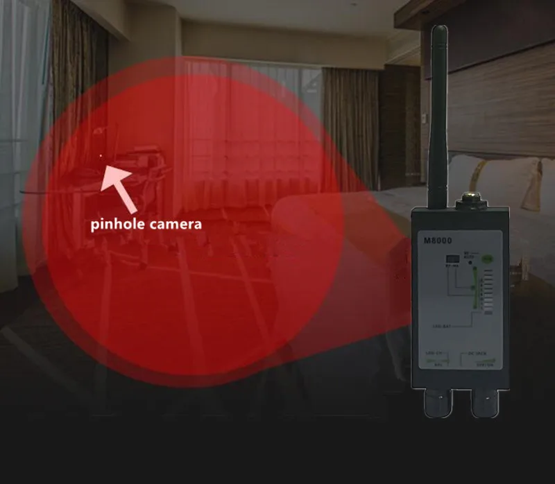 Detector de Sinal do Fbi Detectores de Rastreador Bug com Antena Rádio Anti-espião Automático Gps Localizador Led Magnética Longa 1mhz-12gh Gsm rf Mod. 90448 12 High Quality bug gsm
