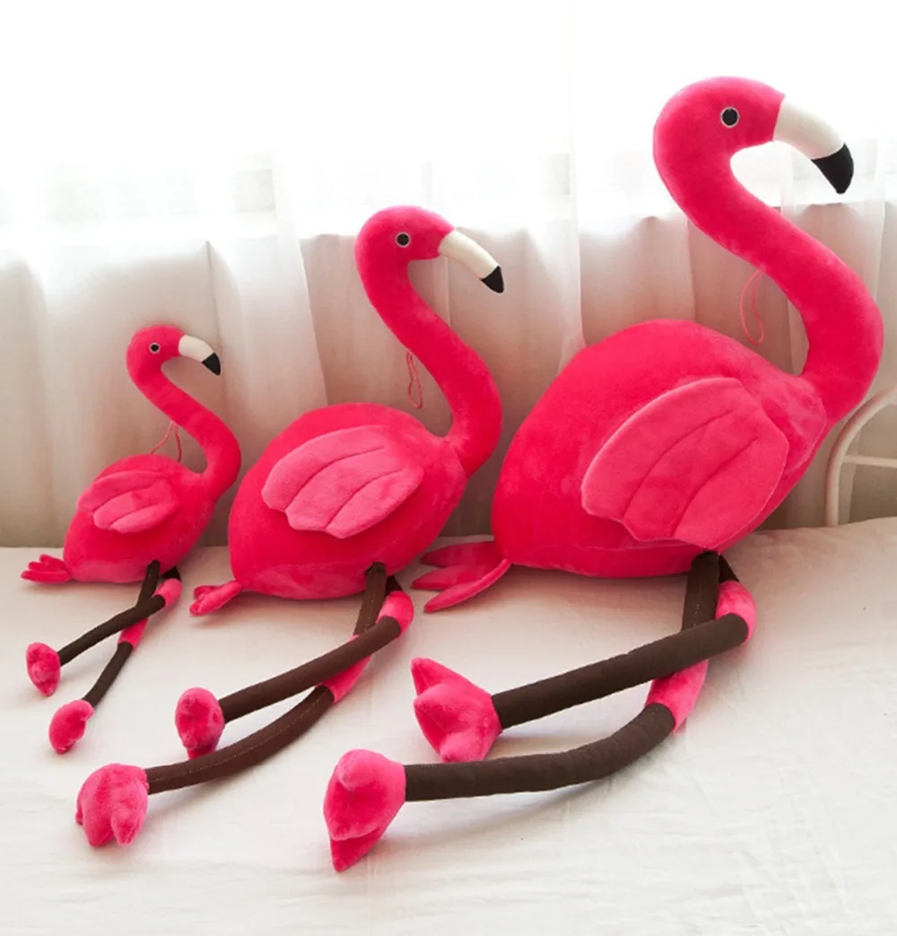 1 шт. 60/90 см гигантские длинные ноги Лебедь плюшевые игрушки милый Фламинго Кукла Мягкие Животные Кукла Лебедь детские подарки на день рождения ребенка успокаивающие игрушки