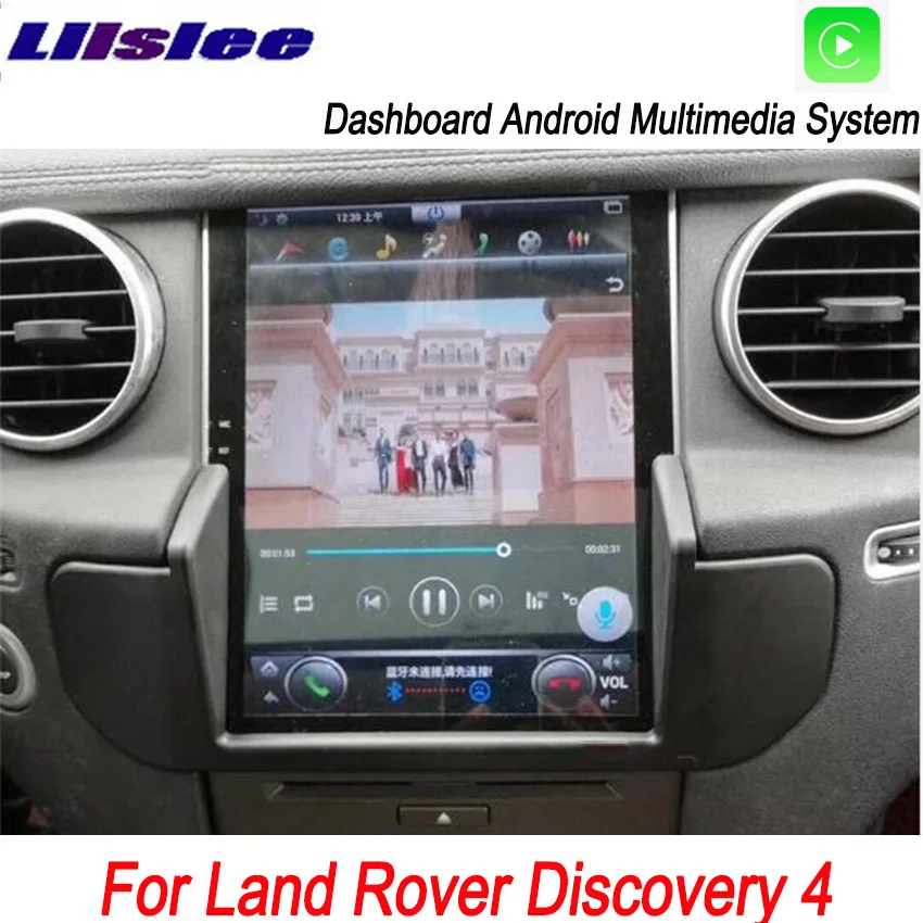 Liislee 2 din Android для Land Rover Discovery 4 большой экран Автомобильный мультимедийный плеер gps навигация Видео Радио Зеркало Ссылка Carplay