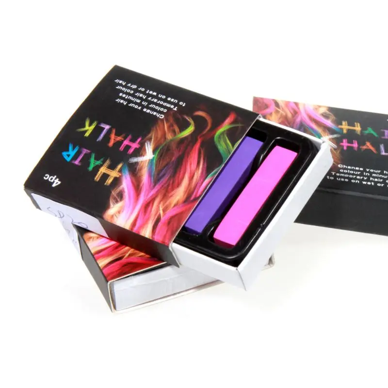 

Fashion Hair Chalks Temporary Colors Hair Chalk Dye Easy Soft Hair Pastels Kit Hair Beauty Care New