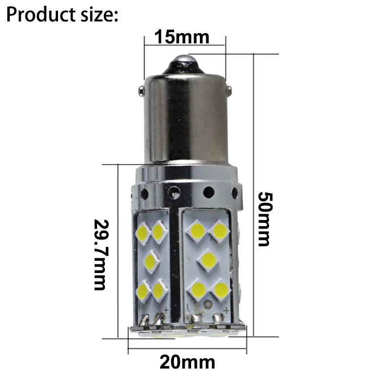 1156 led car lights 8