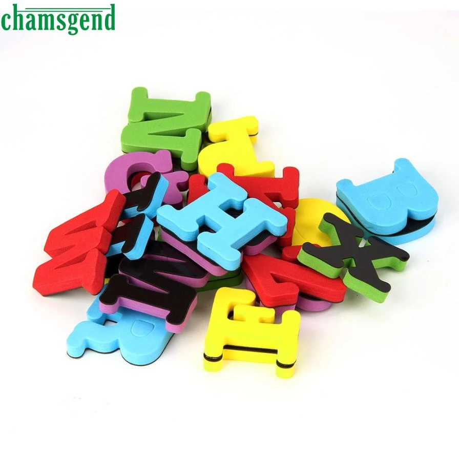 

26 Letters EVA Magnet kid Baby Educational Learning Puzzles Toys Dec09