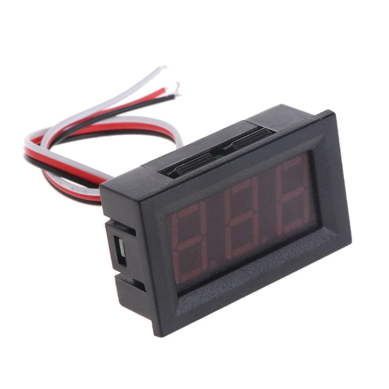 

Mini Voltmeter Tester Digital Voltage Test Battery DC 0-30V Red/Blue/Green Auto Car