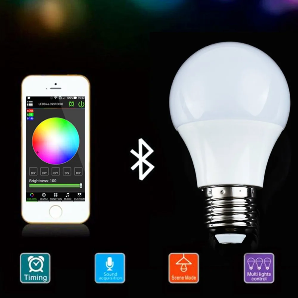 designsbymlc: Bluetooth Light Bulb App