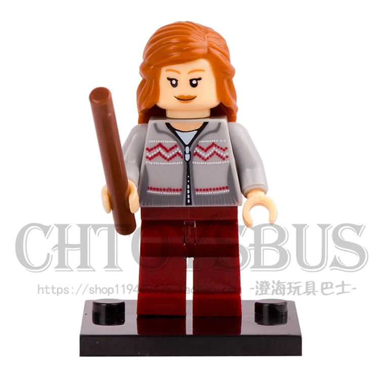 Koop HARRY POTTER Film Hermelien Griffel Gryffindor Ron Death Eater Ginny Luna Model Monteer Building minifig Blokken Bricks Kinderen Speelgoed