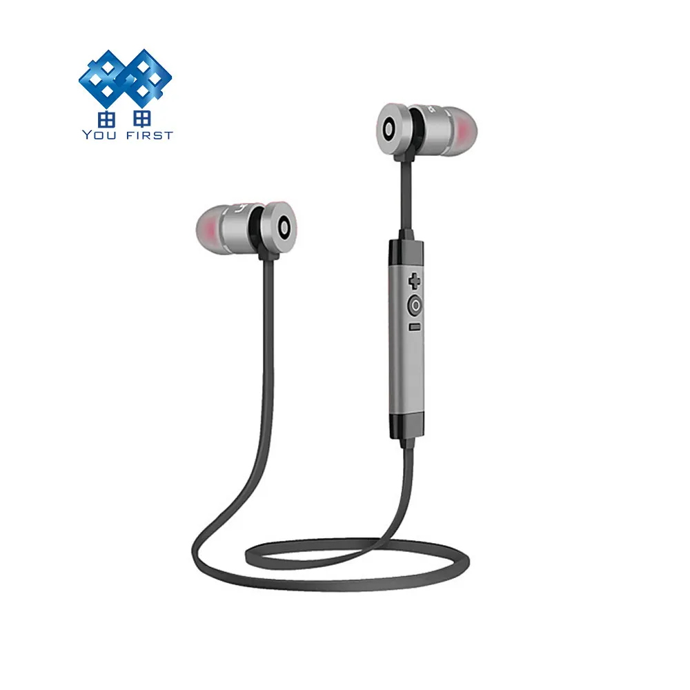 

YOU FIRST Bluetooth earphone Bluetooth 4.1 Sport Waterproof and Sweat Metal Headset For Smart Phone IPhone MP3 fone de ouvido