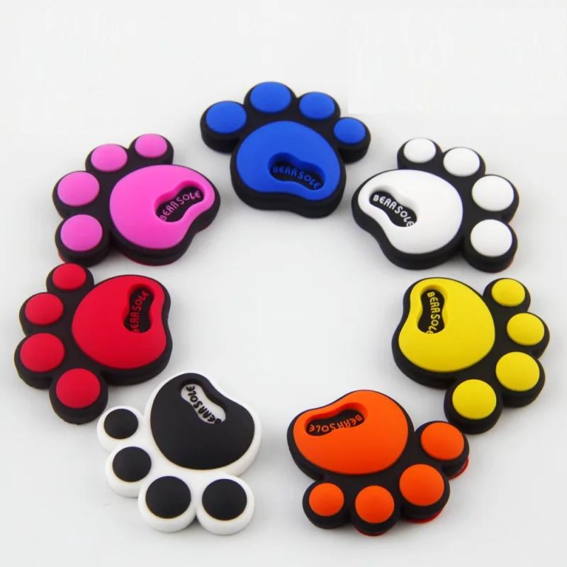 

Car Sticker Door Side Guard Protector Animal Footprint Bear Paw Dog Emblem Auto Car Crash Sticker Car Decoration car-stying
