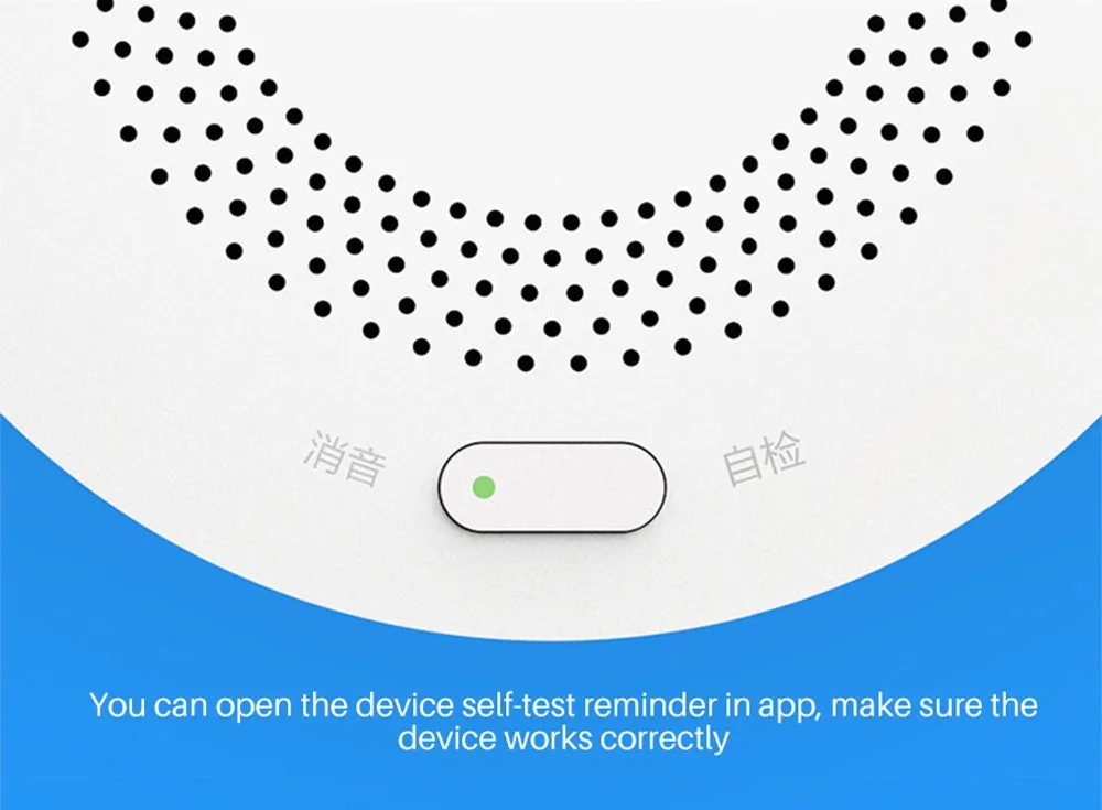 Original xiaomi mijia honeywell detector de alarme