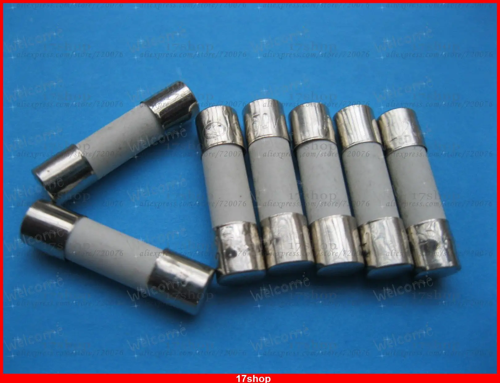 20 Pcs Ceramic Fuse 2A 250V 5mmx20mm Fast Blowin Fuses from Home