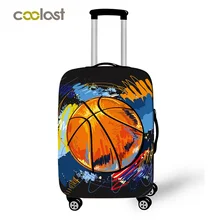 Корзина мяч огонь багаж защитный чехол для 18-32 дюймов тележка чемодан эластичный чехол для переноски багажа дорожные аксессуары