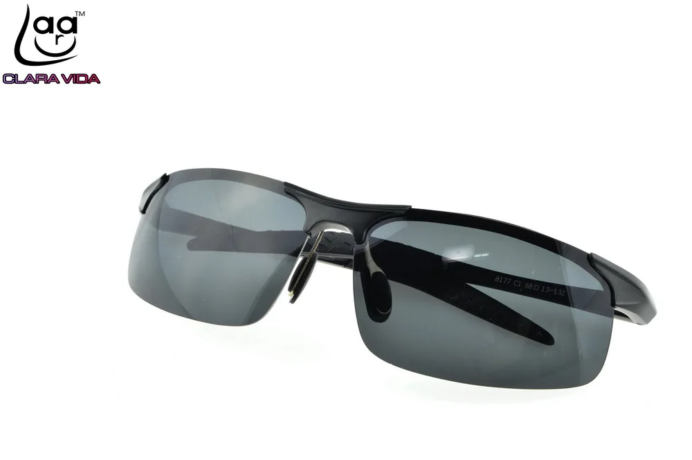 Мужские солнцезащитные очки с поляризацией из сплава алюминия и магния|brand sun