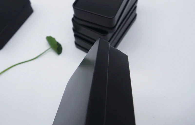 Размер: 108x63x28 мм шкатулка для украшений черная металлическая коробка из олова коробка для хранения