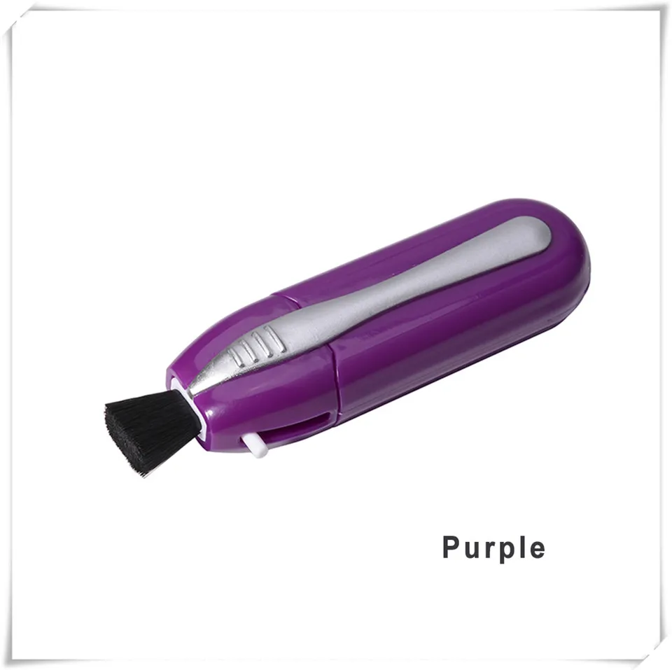 Glasses cleaning brush F Purple