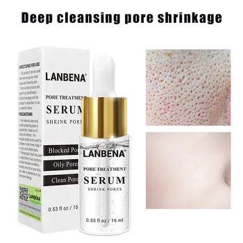 

2019 Hot Pores Treatment Essence Nose Blackhead Remover Acne Treatment 15ml Deep Cleaning Moisturizng Skin Repair Essence wyt77