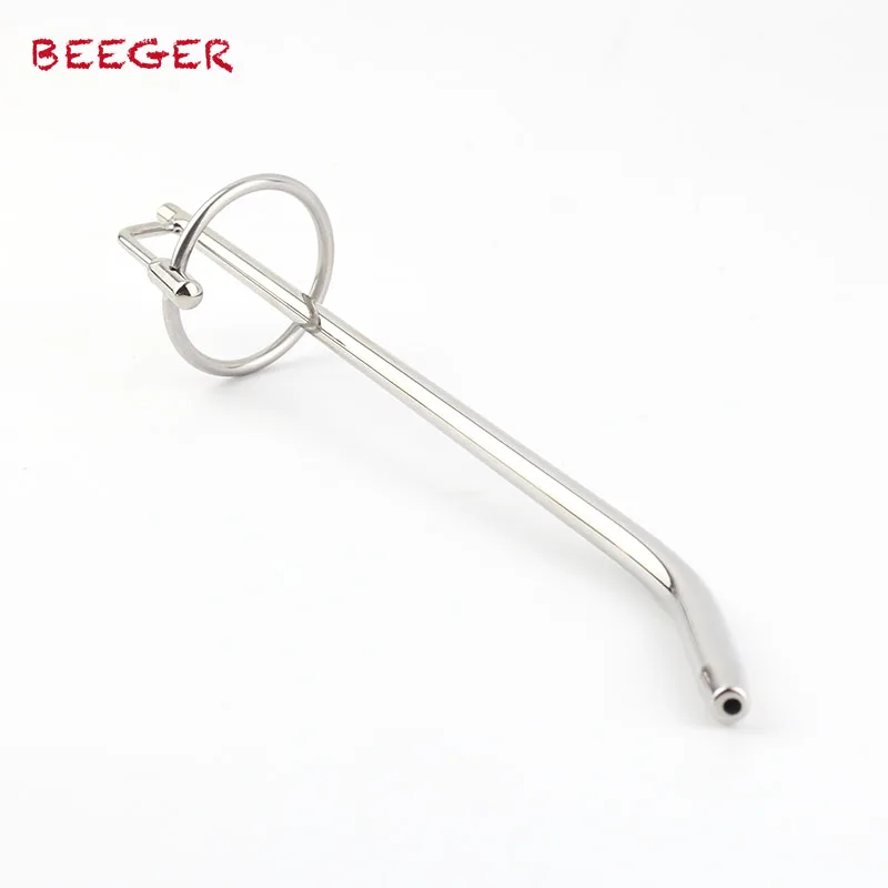 BEEGER Bender Cum Thru уретральная палочка Мужская звучащая игрушка с прикрепленным
