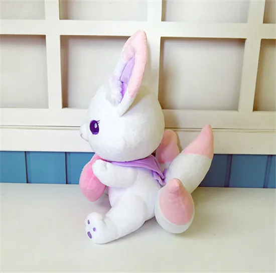 Plush Toy Plush Doll Star Guardian Ahri Little Cute Fox Kiko Mascot Anime Stuffed Plush Cartoon Doll