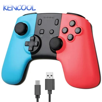 

KENCOOL Wireless Pro Game Controller for Nintendo Switch Gamepad with Gyro Sensor Double Shock Vibration Joypad Remote