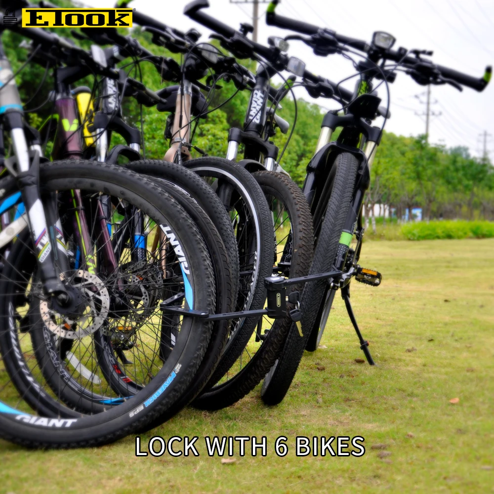 Etook Bicycle Lock Folding Mountain Bike Lock Strongest Anti Theft Heavy Duty Motorcycle Lock For Electric Bike ET590