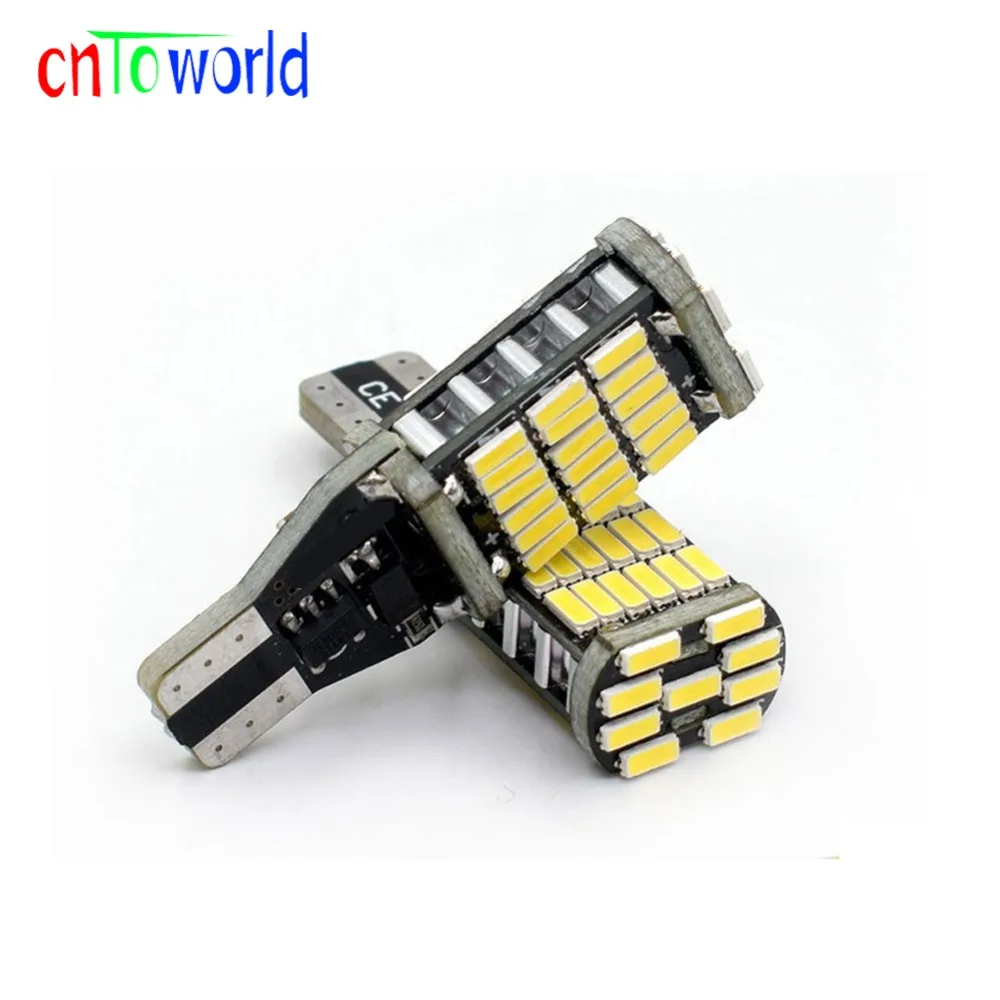 2x 12 в 24 супер яркий Canbus светодиодный T16 W16W 921 T15 45 светильник 7440 белый желтый