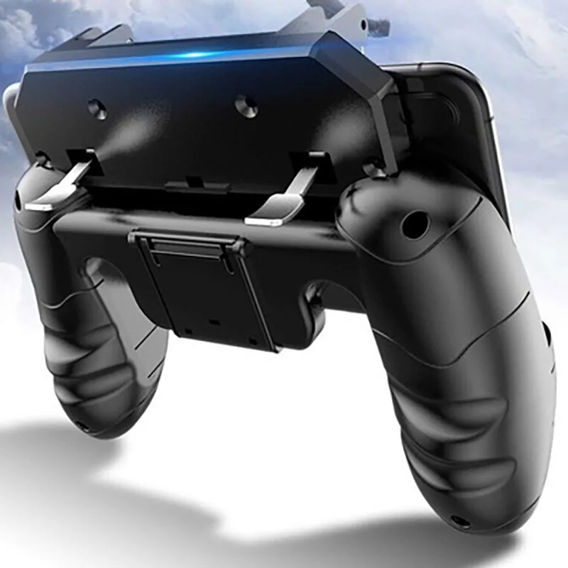 PUBG Mobile Phone Game Trigger L1R1 Fire Button Gamepad Holder Shooter Game Joystick Controller Handle For IOS Android Phone PUBG Mobile Phone Game Trigger L1R1 Fire Button Gamepad Holder Shooter Game Joystick Controller Handle For IOS Android Phone