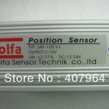 Volfa LWF-100-V1 положение Sensor0-10V выход проводящий пластиковый линейный датчик положения