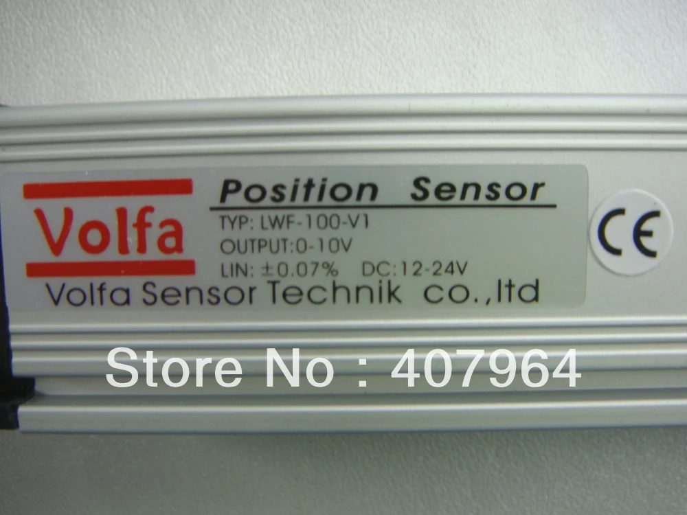 

Volfa LWF-100-V1 Position Sensor0-10V Output Conductive Plastic Linear Position Transducer