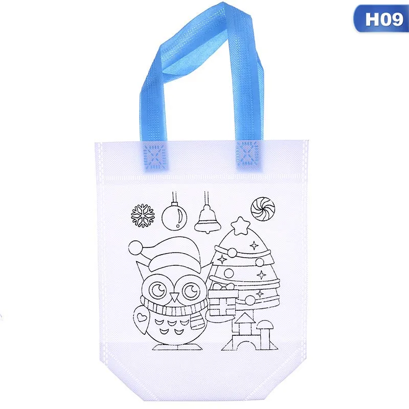 1pc For Children DIY Drawing Craft Color Bag Children Learning Educational Tools With A Safe Watercolor Pen For Baby Gifts - Цвет: 9