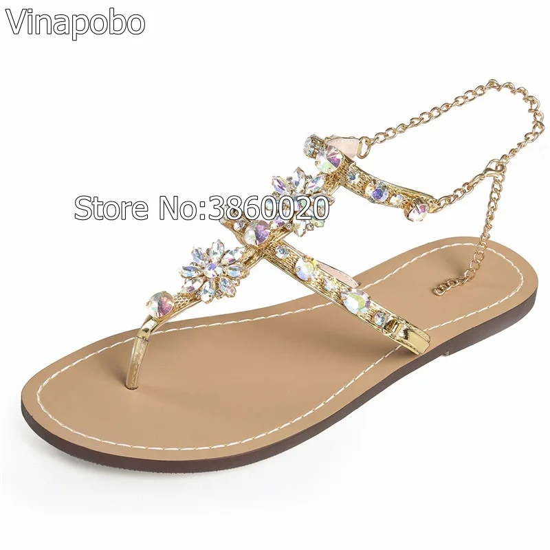 2017-Woman-Sandals-Women-Shoes-Rhinestones-Chains-Thong-Gladiator-Flat-Sandals-Crystal-Chaussure-Plus-Size-46