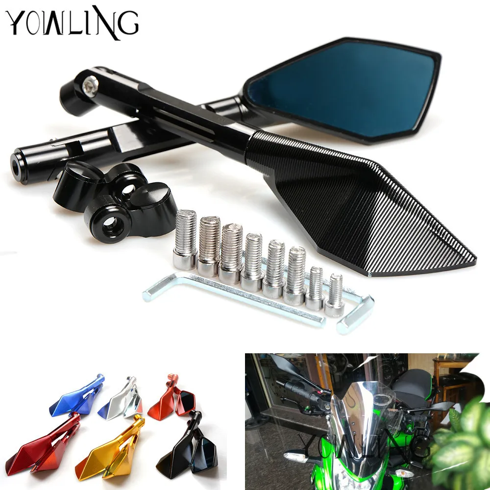 

Motorcycle Mirrors motorbike CNC Rearview side Mirror Aluminum For honda PCX 125/150 PCX125/150 PCX150 PCX 150 MSX125 all year