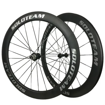 

silvery 38mm 45mm 50mm 60mm 88mm carbon wheels 700c 23/25mm carbon bicycle wheels road bike carbon wheelset