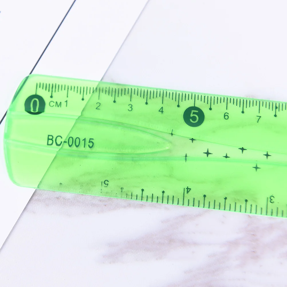1 шт. гибкая многофункциональная линейка 15 см|soft ruler|ruler cmscale ruler |
