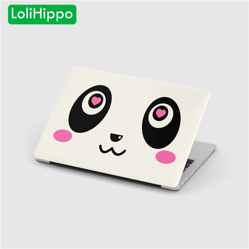 LoliHippo панда серии ноутбук защитный чехол для Apple Новый Macbook Air Pro 11 12 13 3 15 4 дюймов