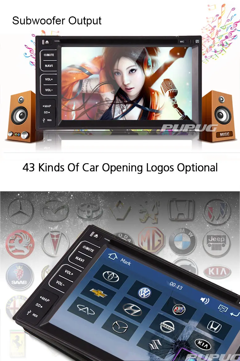 Perfect FM AM AMP Radio Touchscreen SD GPS Stereo MP3 Music Car DVD Player Movie Map 6.2" EQ CAM Autoradio Navigator RDS Sub 3 Perfect FM AM AMP Radio Touchscreen SD GPS Stereo MP3 Music Car DVD Player Movie Map 6.2" EQ CAM Autoradio Navigator RDS Sub 3