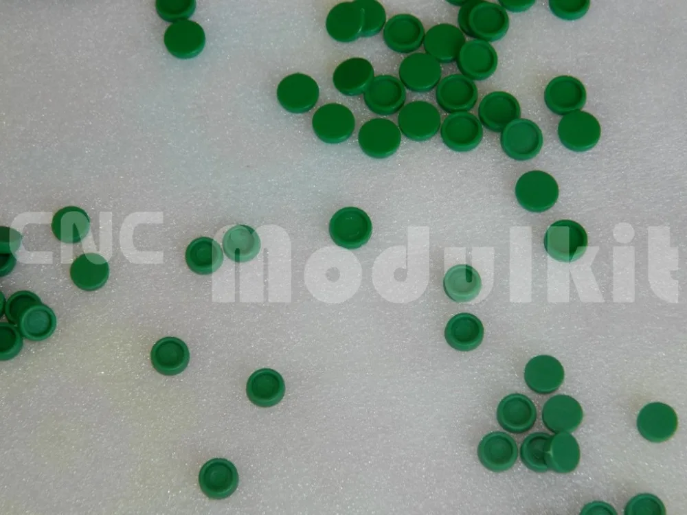 HIWIN Linear Motion Rail Guides Dust Cover Plastic Nylon Green Caps