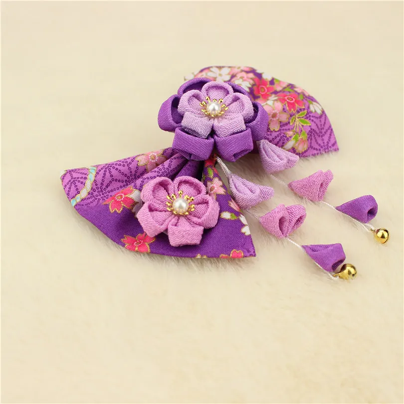 Do Vintage Pano Dourado Bowtie Borlas Sakura