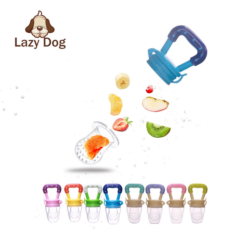 Baby Pacifier Feeder With Cute Star Fresh Furit Vegetables Milk Nibbler Feeding Safe Infant Supplies Nipple For Kids