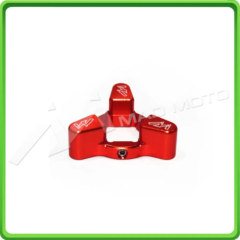 HUIHUAN MADMOTO 22mm Red Fork Spring Preload Adjusters for TRIUMPH SPEED TRIPLE 1050 2005 2006 2007 2008 2009 2010 Style B (10)