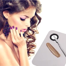 Новые тени для век смешивающая палитра из нержавеющей стали Миксер для макияжа лак для ногтей основа, смешивание пластины