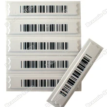 Eas Мягкая Этикетка AM 58KHZ для анти-shoplifting AM дисплей безопасности Мягкая Этикетка для AM сигнализация с штрих-кодом 5000 шт/партия