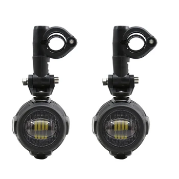 

2pcs/lot Motocycle Fog Lights For BMW Motorcycle LED Auxiliary Fog Light Driving Lamp For BMW R1200GS/ADV Motorcycle Led Lights