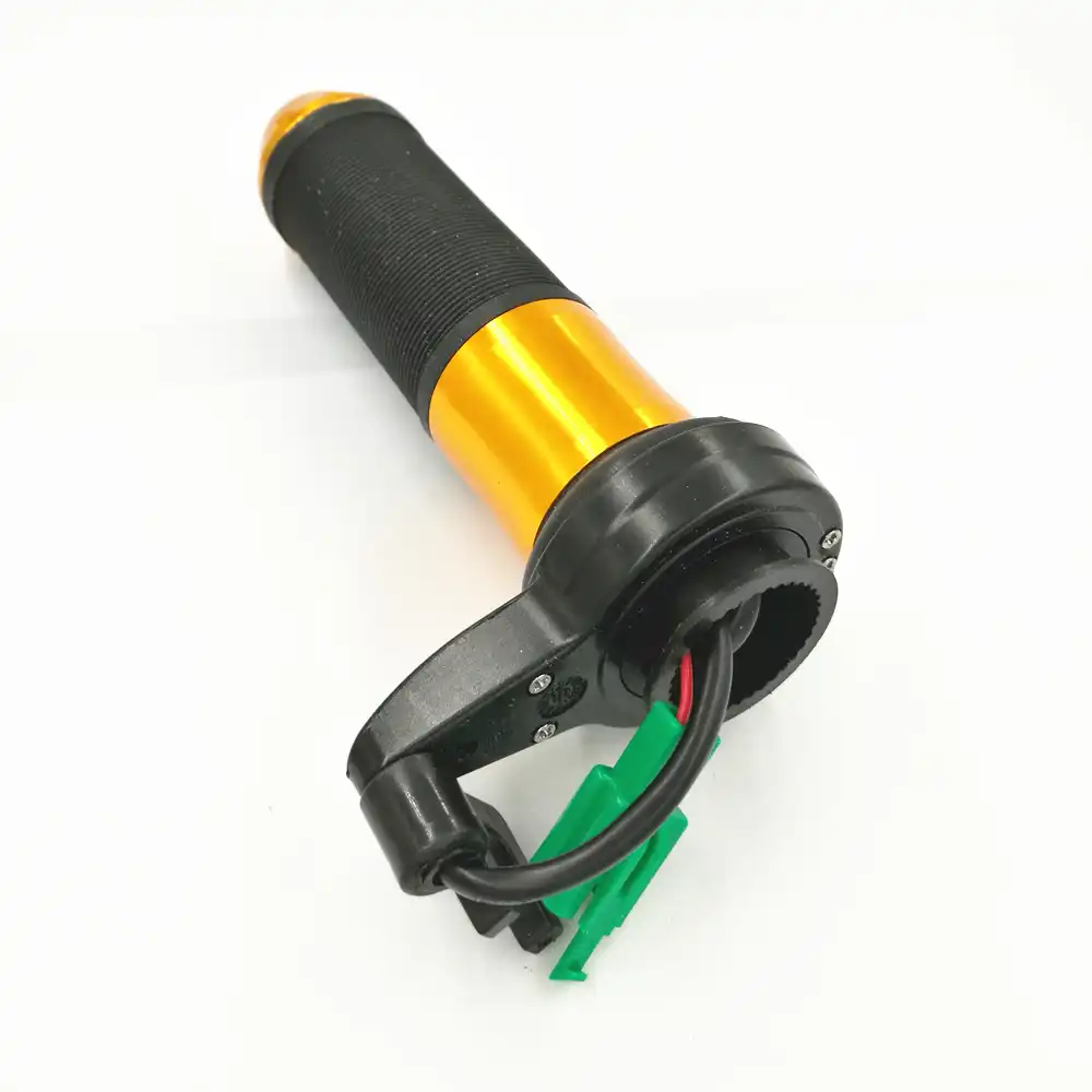 Gold Motorcycle Electric Heated Grips Motorbike Hot Grip ATV Scooter 22mm 7//8 Handlebar Hand Warmer Aluminum 12V