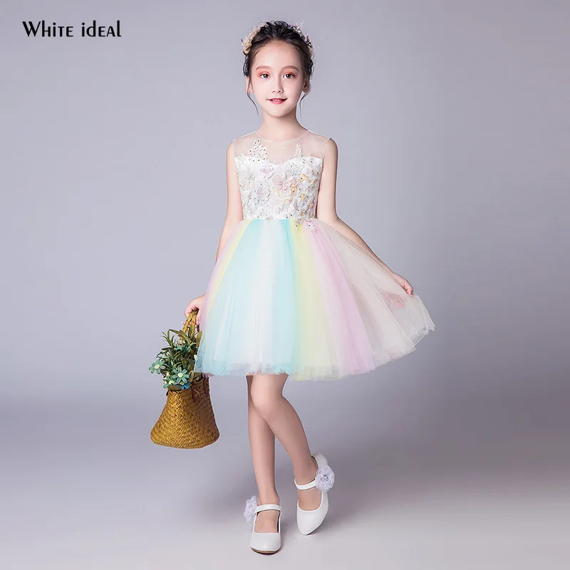 Girls Formal Dress /& Top Outfit Flower Girl Dress Great Design Sz 110 to 150 NEW